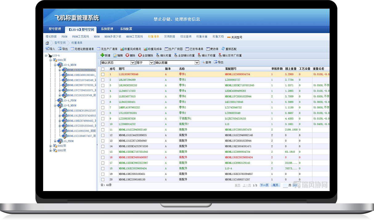 飞机称重系统 AWDS